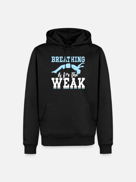 Swimming Float - Men’s Premium Organic Hoodie - black