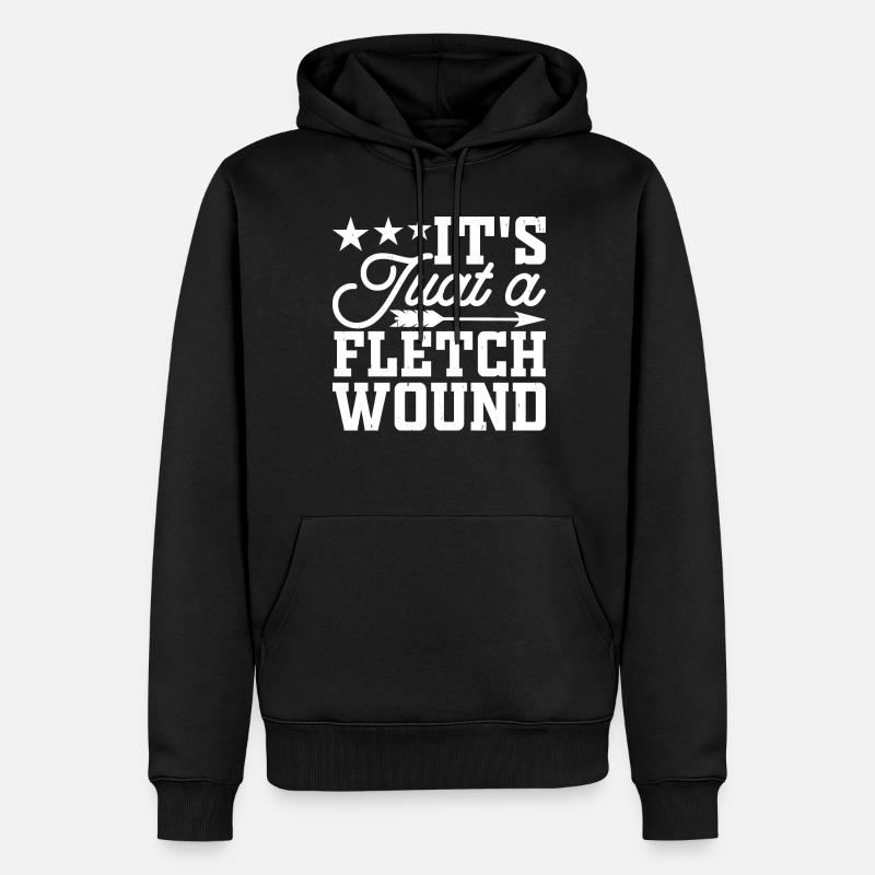 Bogenschütze Bogenschießen - Männer Premium Bio Hoodie - Schwarz