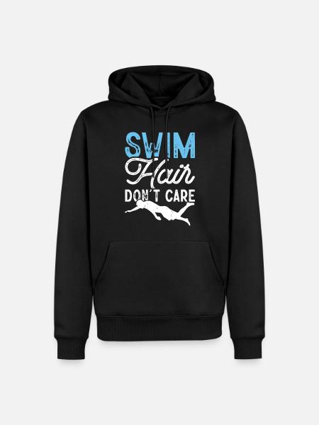 Swimming Swimmers - Men’s Premium Organic Hoodie - black