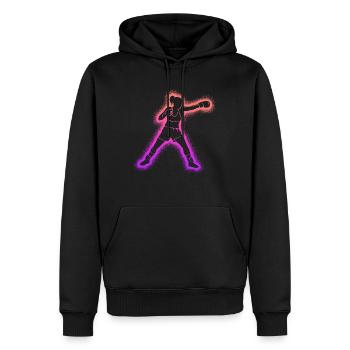 Boxen Kampfsport Frauen Mädchen Kinder Boxerin - Männer Premium Bio Hoodie - Schwarz - Vorne - Nico (187cm)