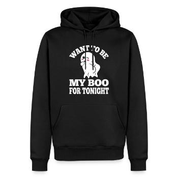 Sassy Ghost Booty Flirt Plaisir d’Halloween pour femmes - Sweat à capuche Premium bio Homme - noir - Devant - Nico (187cm)