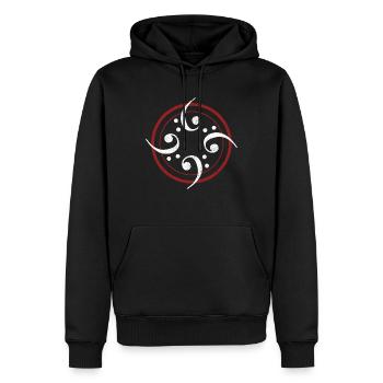 Bassiste Guitare Basse Drôle Cadeau - Sweat à capuche Premium bio Homme - noir - Devant - Nico (187cm)