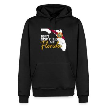 Floride Souvenir États-Unis Amérique - Sweat à capuche Premium bio Homme - noir - Devant - Nico (187cm)