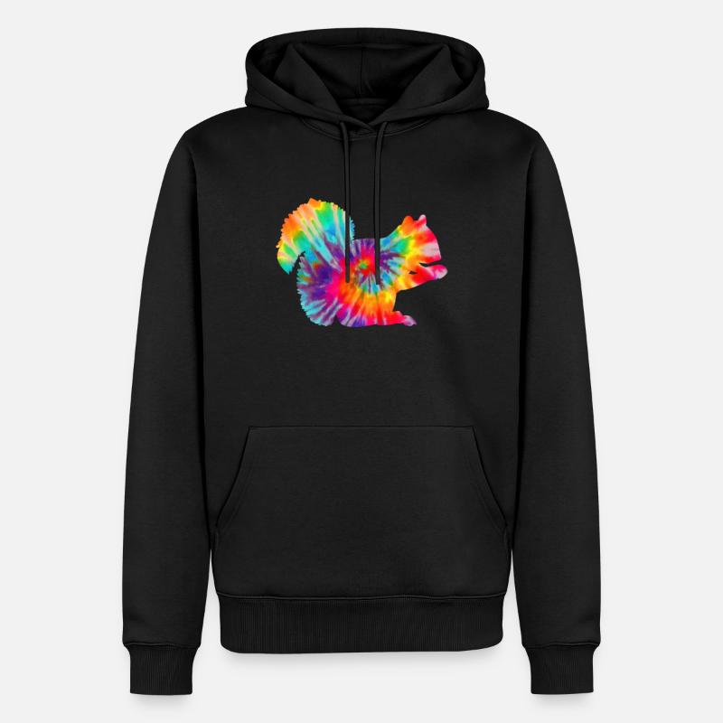 Écureuil - Sweat à capuche Premium bio Homme - noir