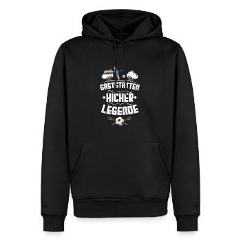 Tischfußball Tischkicker Verein Spiel Outfit - Männer Premium Bio Hoodie - Schwarz - Vorne - Nico (187cm)