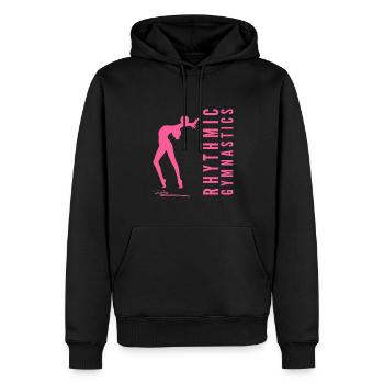 Rhythmic Gymnastics Gymnastik Gymnastin mit Ball - Männer Premium Bio Hoodie - Schwarz - Vorne - Nico (187cm)