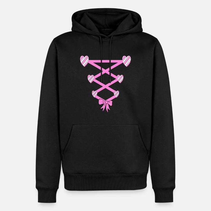 Volksfest Dirndl Remplacement - Sweat à capuche Premium bio Homme - noir