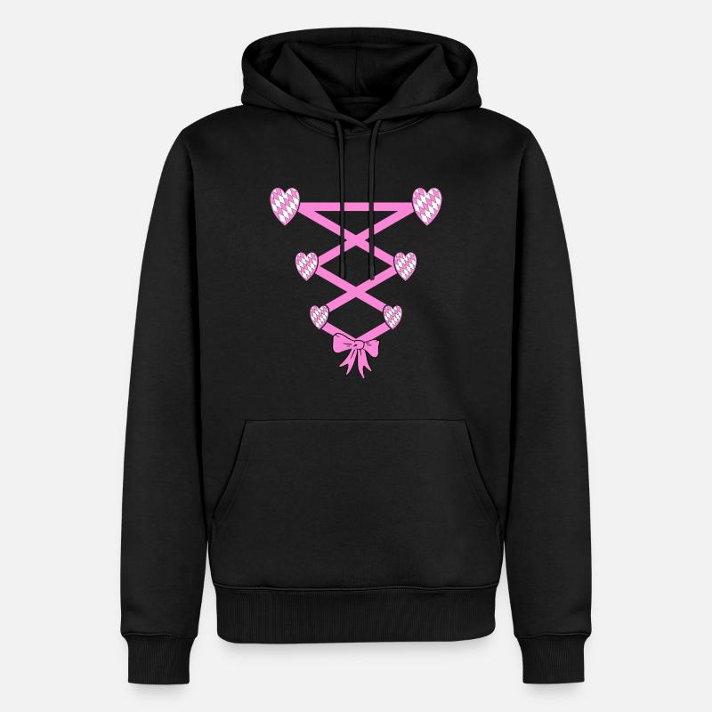 Volksfest Dirndl Remplacement - Sweat à capuche Premium bio Homme - noir