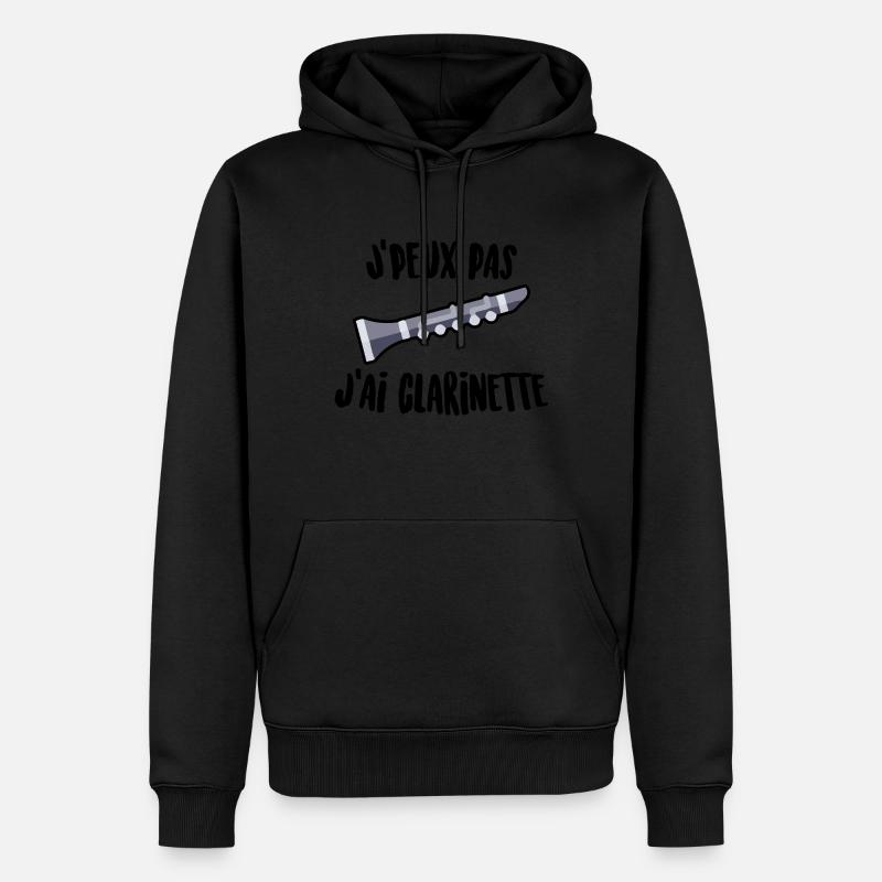 J'peux pas j'ai clarinette - Sweat à capuche Premium bio Homme - undefined