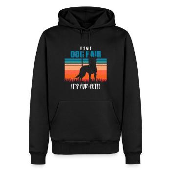 Australian Cattle Dog - Männer Premium Bio Hoodie - Schwarz - Vorne - Nico (187cm)