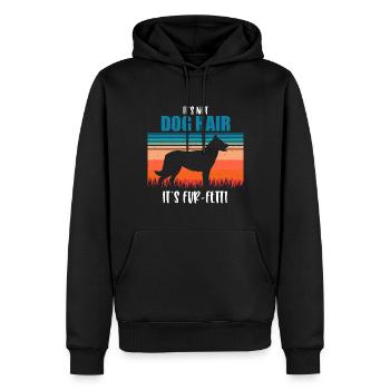 Beauceron - Männer Premium Bio Hoodie - Schwarz - Vorne - Nico (187cm)