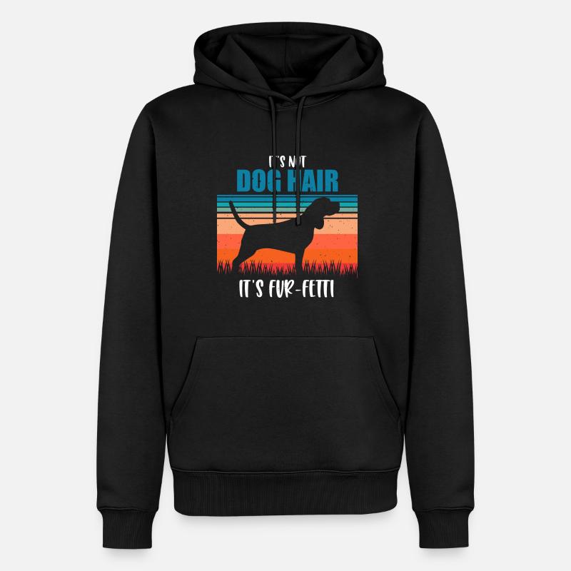 Beagle - Hunde Geschenk - Männer Premium Bio Hoodie - Schwarz