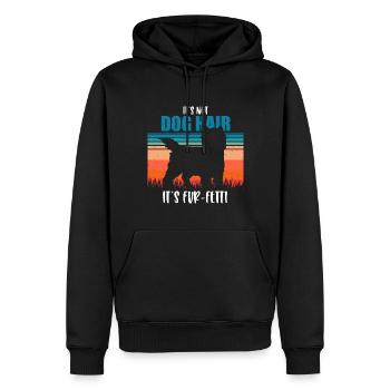 Cairn Terrier - Männer Premium Bio Hoodie - Schwarz - Vorne - Nico (187cm)