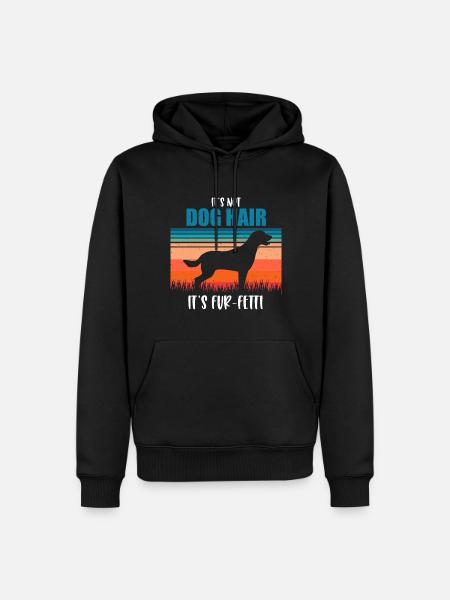 Chesapeake Bay Retriever - Männer Premium Bio Hoodie - Schwarz