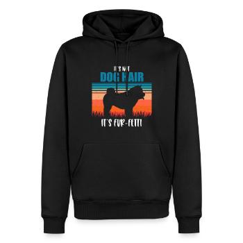 Chow Chow - Männer Premium Bio Hoodie - Schwarz - Vorne - Nico (187cm)