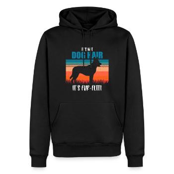 Holländischer Schäferhund Hollandse Herdershond - Männer Premium Bio Hoodie - Schwarz - Vorne - Nico (187cm)