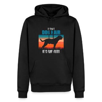 Bordeauxdogge - Männer Premium Bio Hoodie - Schwarz - Vorne - Nico (187cm)