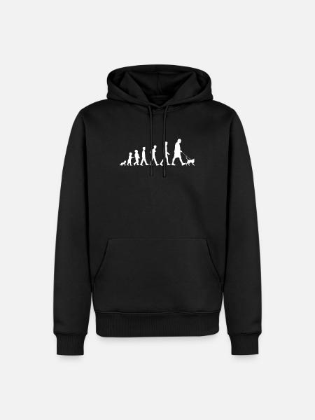 Cat cat - Men’s Premium Organic Hoodie - black