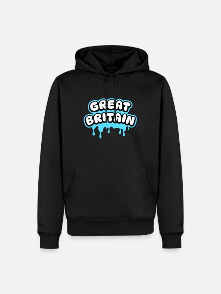 Great Britain - Men’s Premium Organic Hoodie - black