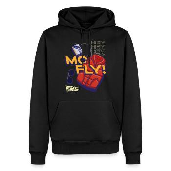 Back To The Future Starter Kit McFly! - Men’s Premium Organic Hoodie - black - Front - Nico (187cm)