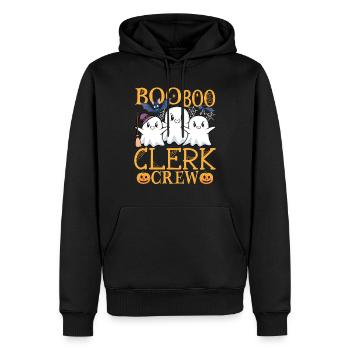 Sachbearbeiter Angestellter Büro Beamter - Männer Premium Bio Hoodie - Schwarz - Vorne - Nico (187cm)
