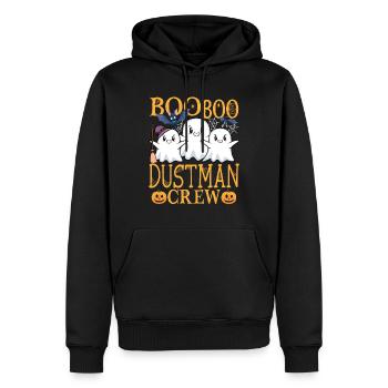 Garbage man Occupation Garbage collection Garbage worker - Men’s Premium Organic Hoodie - black - Front - Nico (187cm)