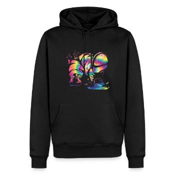 Stepptänzer Stepptanzen Kinder Stepptanz - Männer Premium Bio Hoodie - Schwarz - Vorne - Nico (187cm)