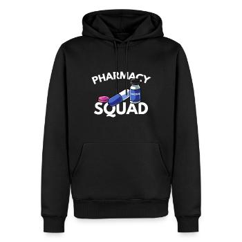Apotheker Apotheke Pharmazie PTA - Männer Premium Bio Hoodie - Schwarz - Vorne - Nico (187cm)
