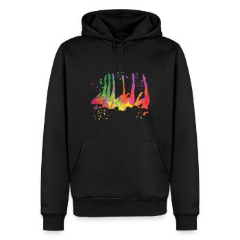 Artistic Swim Team Synchronschwimmen - Männer Premium Bio Hoodie - Schwarz - Vorne - Nico (187cm)