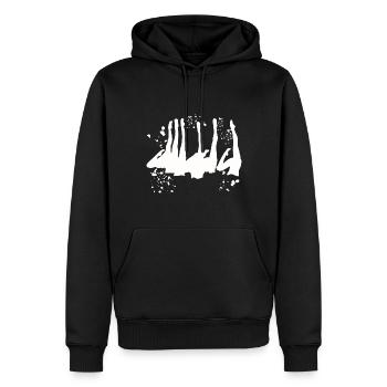 Artistic Swim Team Synchronschwimmen - Männer Premium Bio Hoodie - Schwarz - Vorne - Nico (187cm)