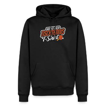 Mein Tischtennis Table Tennis Tischtennis - Männer Premium Bio Hoodie - Schwarz - Vorne - Nico (187cm)