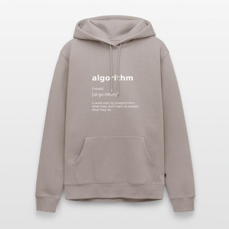 Programming Computer Science Computer Algorithm Men’s Premium Organic Hoodie