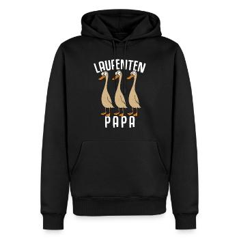 Canard Canard Éleveur Canard Clapier Cadeau - Sweat à capuche Premium bio Homme - noir - Devant - Nico (187cm)