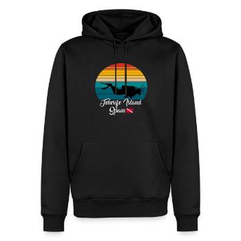 Tenerife Island Spain Diving - Männer Premium Bio Hoodie - Schwarz - Vorne - Nico (187cm)