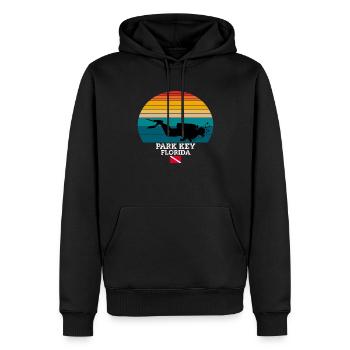 Park Key US Island Diving - Männer Premium Bio Hoodie - Schwarz - Vorne - Nico (187cm)