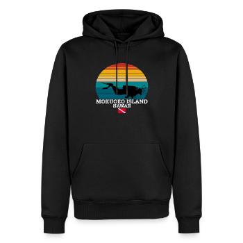 Mokuoeo Island US Island Diving - Männer Premium Bio Hoodie - Schwarz - Vorne - Nico (187cm)