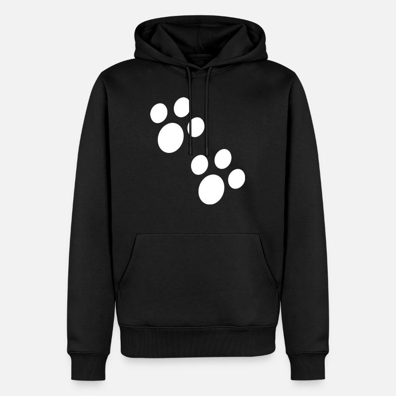 Hund Chien - Sweat à capuche Premium bio Homme - noir
