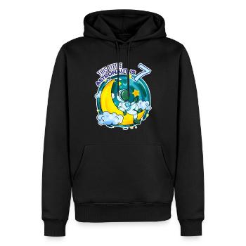 7 Jahre alt Junge - 7 Geburtstag - Ich bin 7 - Männer Premium Bio Hoodie - Schwarz - Vorne - Nico (187cm)