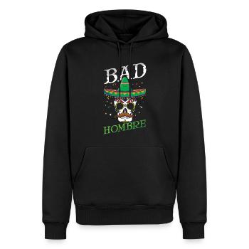 Skeleton Bones Mexican Mexico Bad Cinco De Mayo - Männer Premium Bio Hoodie - Schwarz - Vorne - Nico (187cm)