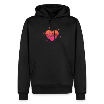 Fahrrad Fahrradfahren Fahrradfahrer Stadtrad Rad - Männer Premium Bio Hoodie - Schwarz - Vorne - Nico (187cm)