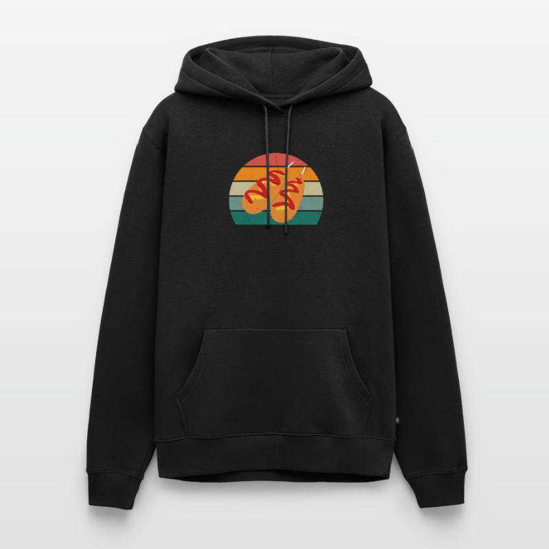Butcher Fleischer Wurst rind Fleischerei Fleischerei Fleisch Men’s Premium Organic Hoodie