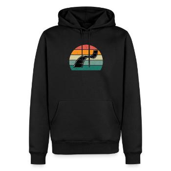 Photo Photos Photographer Focus Focus Photographer - Men’s Premium Organic Hoodie - black - Front - Nico (187cm)