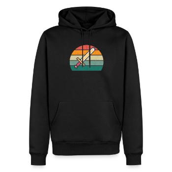 Gamblers Game Game Computer PC Console Gamer - Men’s Premium Organic Hoodie - black - Front - Nico (187cm)