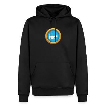 Forklift Driver Forklift Forklift - Men’s Premium Organic Hoodie - black - Front - Nico (187cm)