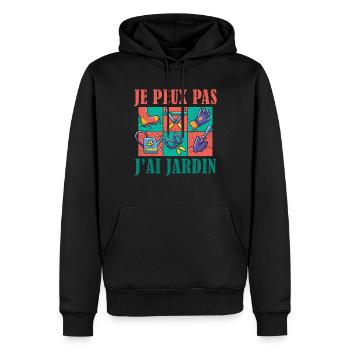 Garden Tools Gardener Gardening I Have Garden - Männer Premium Bio Hoodie - Schwarz - Vorne - Nico (187cm)