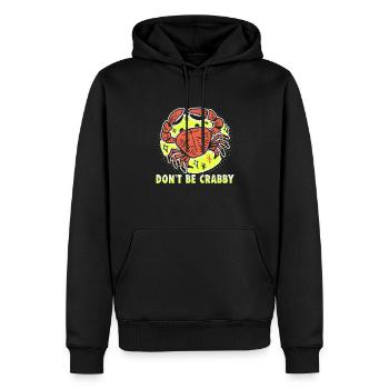 Strandurlaub am Meer Design Strandmotiv - Männer Premium Bio Hoodie - Schwarz - Vorne - Nico (187cm)