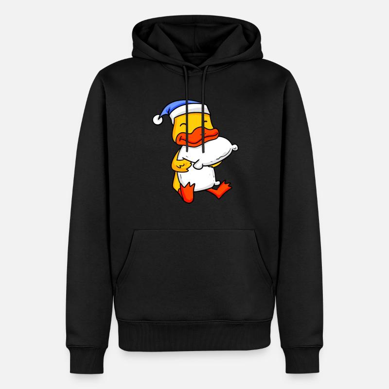 Canard Bébé - Sweat à capuche Premium bio Homme - noir