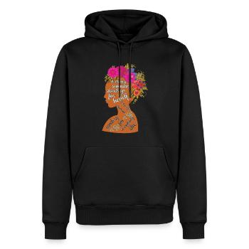 Strong Woman Feminism Rights Womens Equality - Männer Premium Bio Hoodie - Schwarz - Vorne - Nico (187cm)