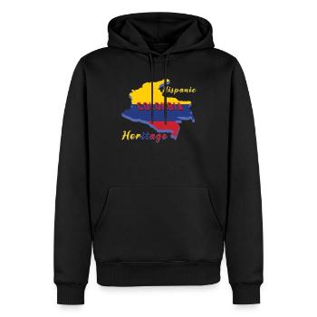 Colombia Hispanic Heritage Month - Männer Premium Bio Hoodie - Schwarz - Vorne - Nico (187cm)