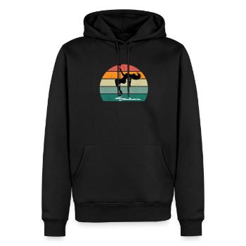 Pole Dancer Pole Dance Pole Dance - Sweat à capuche Premium bio Homme - noir - Devant - Nico (187cm)